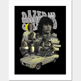 Dazed and Confused Classic Retro Grey Posters and Art